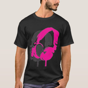 T-shirts fones de ouvido masculinos