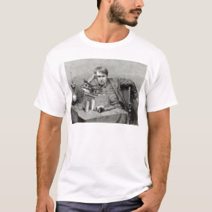 T-shirts Fonógrafo novo de Mr.Edison