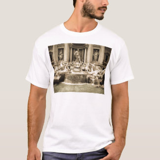 T-shirts Fonte clássica do Trevi, Roma