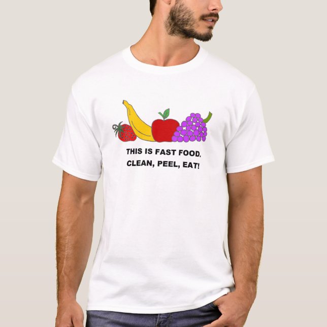 T-shirts FOOD.jpg RÁPIDO (Frente)
