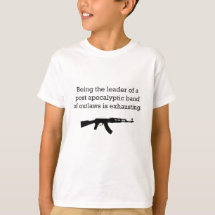 T-shirts Fora da lei apocalípticos do cargo principal