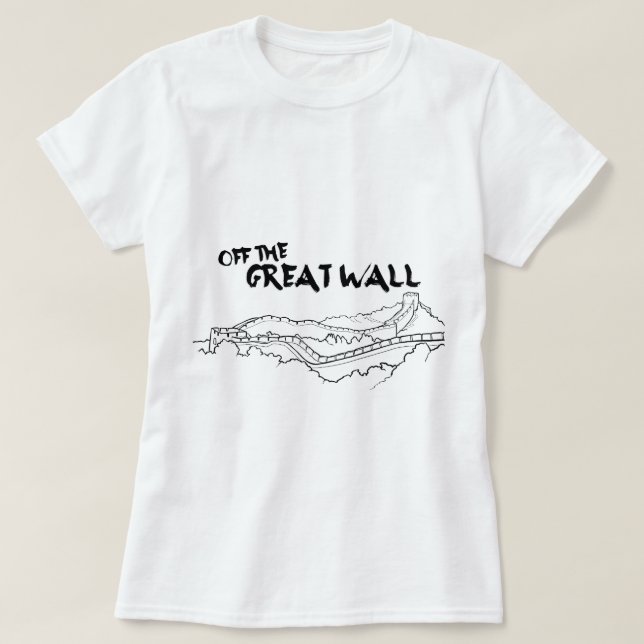 T-shirts Fora do Grande Muralha (Frente do Design)