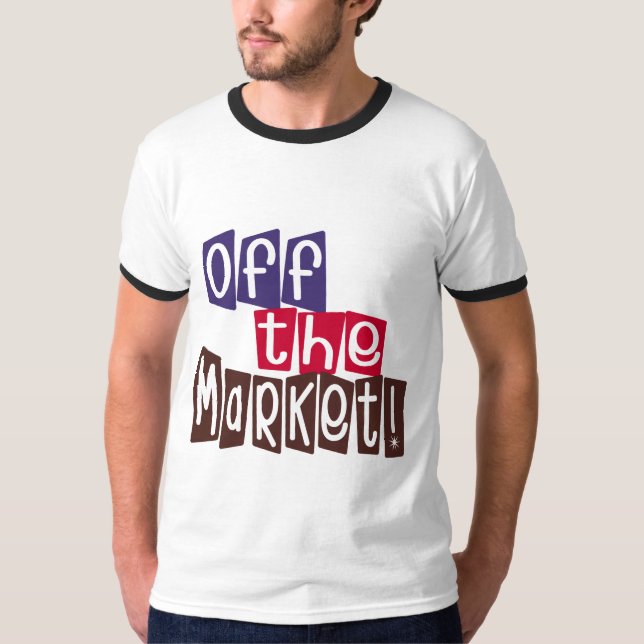 T-shirts Fora do mercado (Frente)