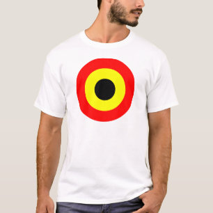 T-shirts Força aérea Roundel de Bélgica