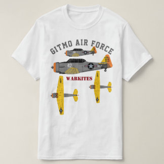 T-shirts Força aérea" SNJ de Warkites "Gitmo
