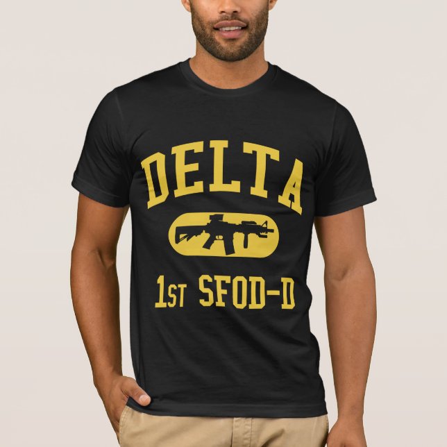 T-shirts Força de delta (Frente)