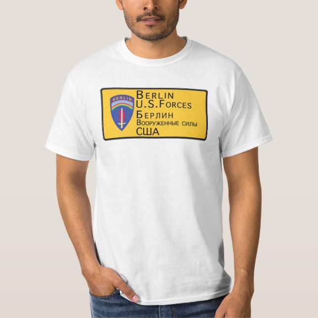 T-shirts Forças de Berlim E.U. (Frente)