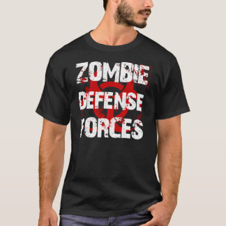 T-SHIRTS FORÇAS DE DEFESA DO ZOMBI