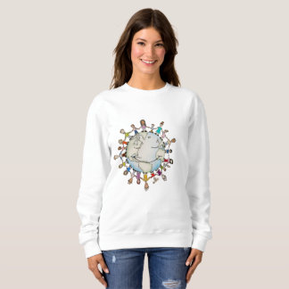 T-shirts Force Field for Good Women's Sweatshirt (nova)
