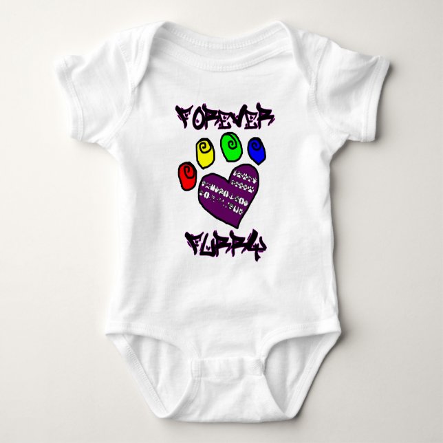 T-shirts Forevery peludo (Frente)