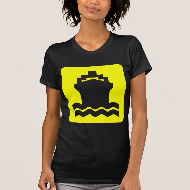 T-shirts Forma de Entrega - Amarelo (Frente)