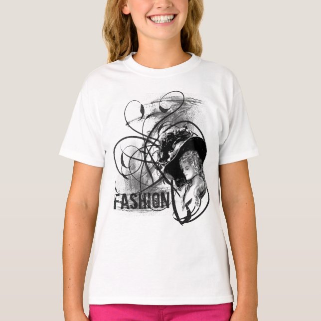 T-shirts Forma do Victorian (Frente)