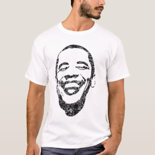 T-shirts Forma retro T de Obama