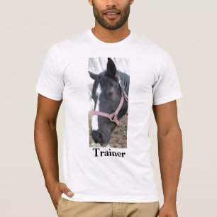 T-shirts Formador de cavalos/Pintura de pintura ...