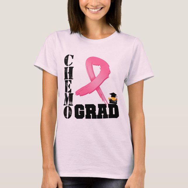 T-shirts Formando de Química do Cancer de Mama (Frente)