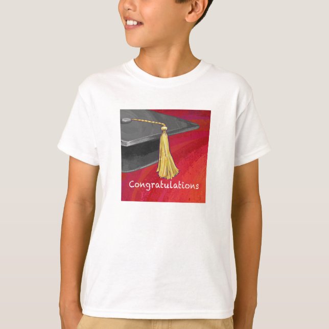 T-shirts Formando preto e vermelho (Frente)