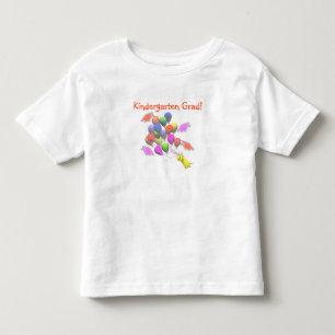 T-shirts Formatura na Pré-Escola com Frango e Balões