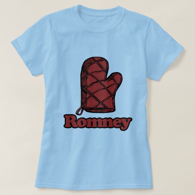 T-shirts Forno Mitt Romney .png (Frente do Design)