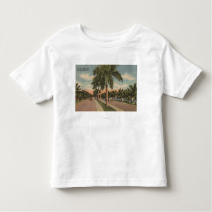 T-shirts Fort Lauderdale, Florida - vista de Olas de Las