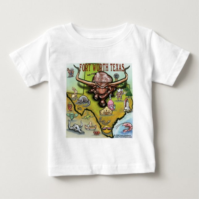 T-shirts Fort Worth TX (Frente)