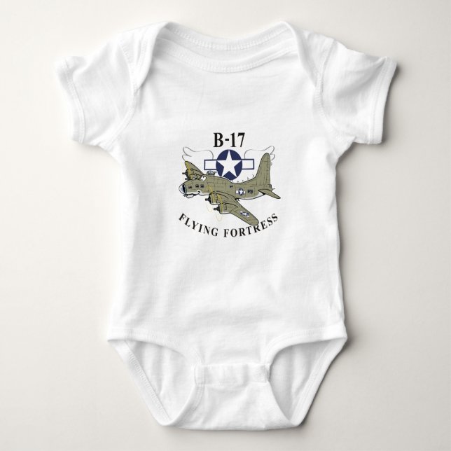 T-shirts Fortaleza voadora B-17 (Frente)