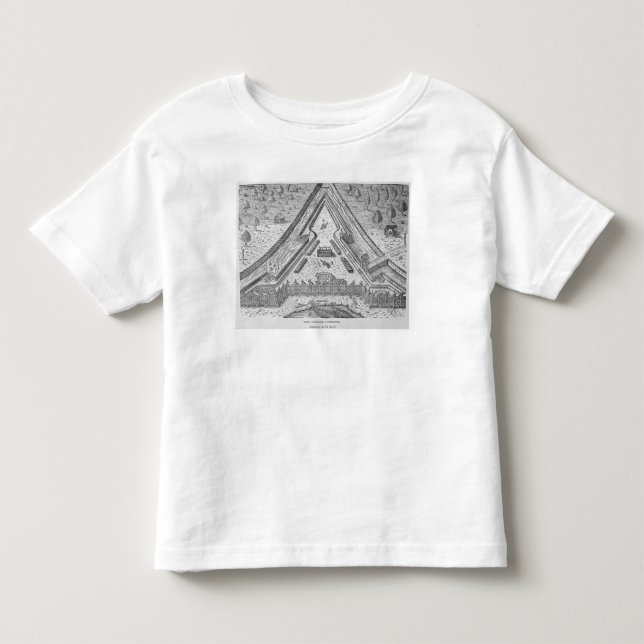 T-shirts Forte Caroline terminada (Frente)