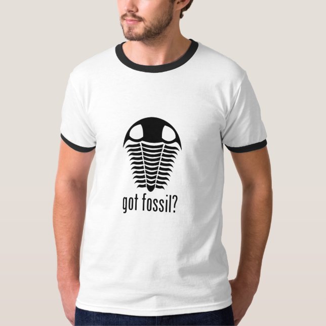 T-shirts FÓSSIL OBTIDO? Trilobite (Frente)