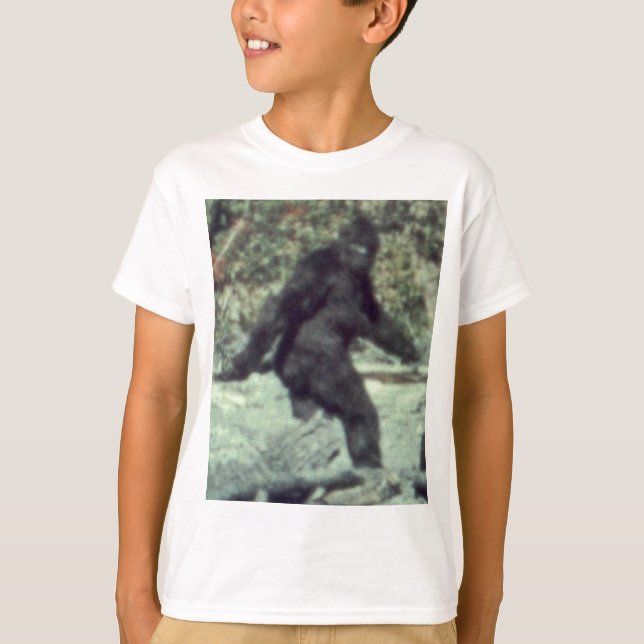 T-SHIRTS FOTO 1967 DE BIGFOOT SASQUATCH DO ORIGINAL (Frente)
