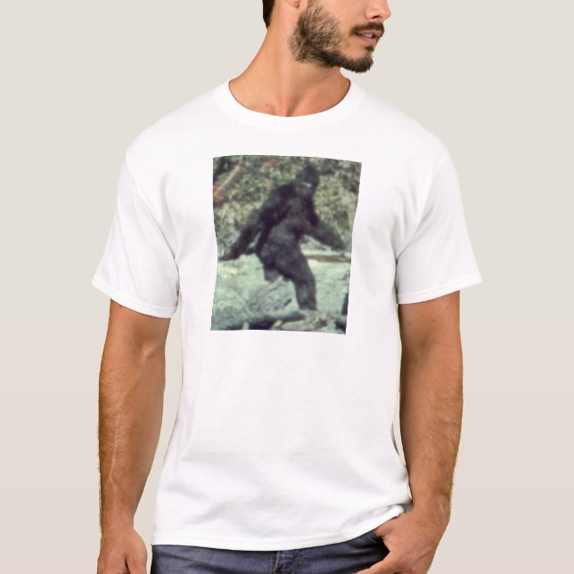 T-SHIRTS FOTO 1967 DE BIGFOOT SASQUATCH DO ORIGINAL (Frente)