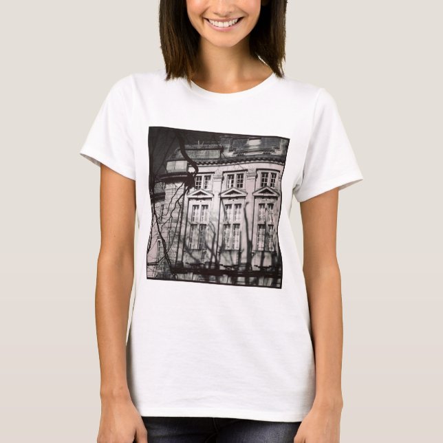 T-shirts Foto ao quadrado - Universidade (Frente)