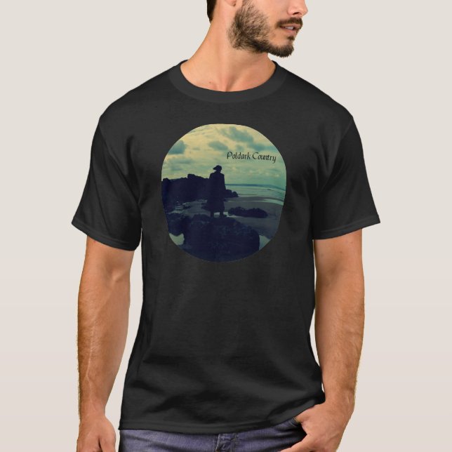 T-shirts Foto Cornualha Inglaterra do país de Poldark (Frente)