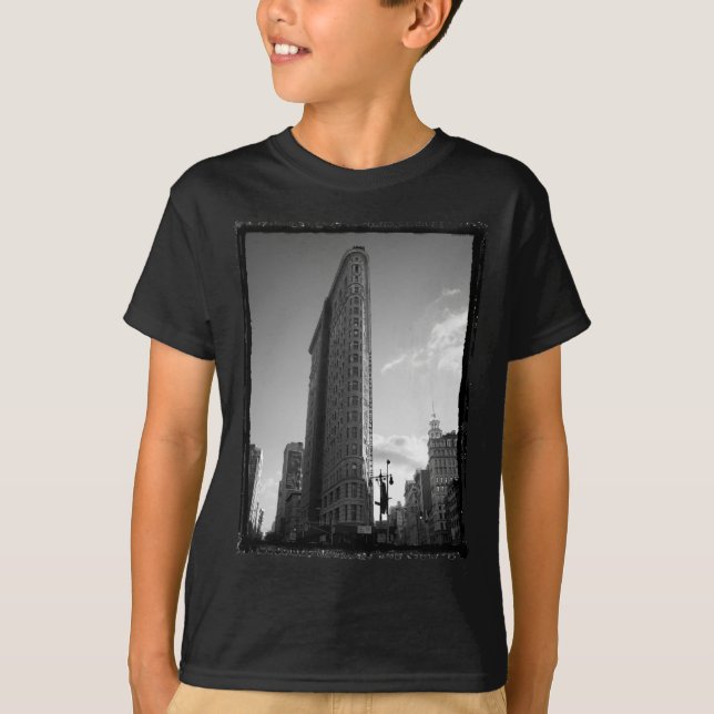 T-shirts Foto da construção de Flatiron (Frente)