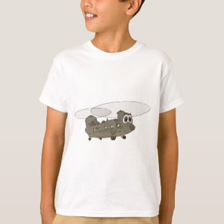 T-shirts Foto de Chinook Helicopter