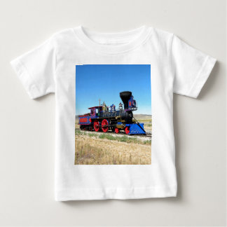 T-shirts Foto do comboio com motor a vapor locomotivo
