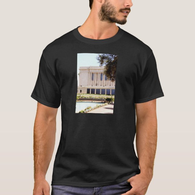 T-shirts foto do templo mórmon lds mesa arizona (Frente)
