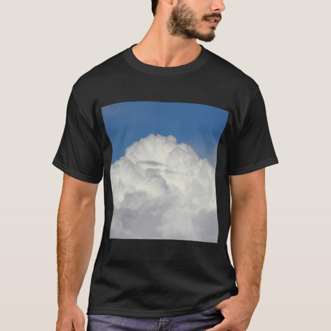 T-shirts Foto Quadrada - Nuvem (Frente)