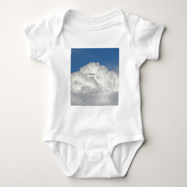 T-shirts Foto Quadrada - Nuvem (Frente)