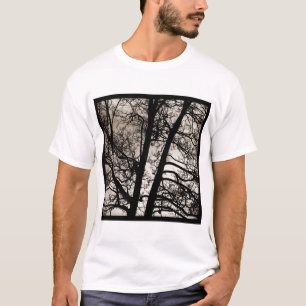 T-shirts Foto quadrada - ramos de árvore
