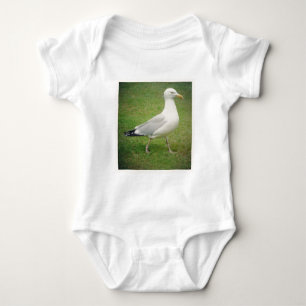 T-shirts Foto Quadrada - Seagull Andando