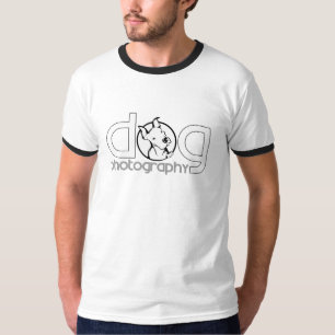 T-shirts fotografia de cão