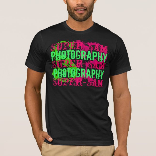T-shirts Fotografia de Super-Sam (Frente)