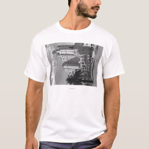 T-shirts Fotografia do hotel de Long Beach, Califórnia