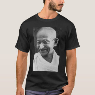 T-shirts Fotografia do retrato de Mahatma Gandhi