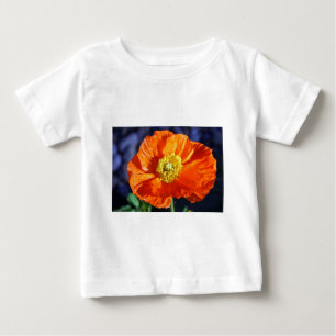 T-shirts Fotografia islandêsa alaranjada da papoila