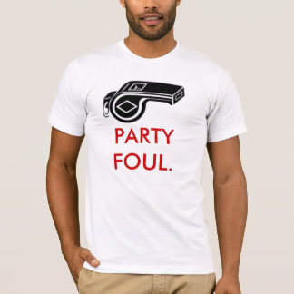 T-SHIRTS FOUL. DO PARTIDO