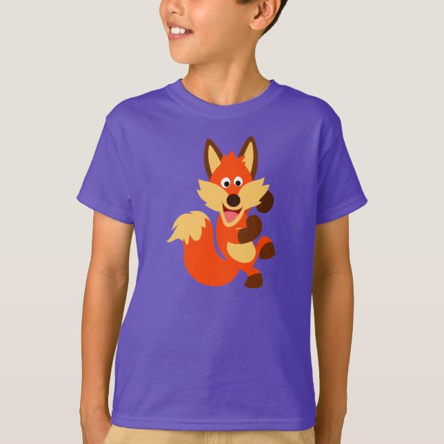 T-shirts Fox, Camisa-T, Fox, Batida (Frente)