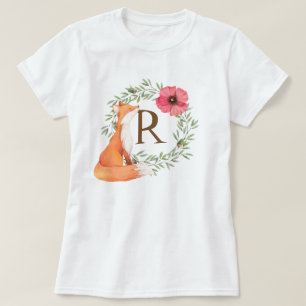 T-shirts Fox da floresta do MONOGRAMA