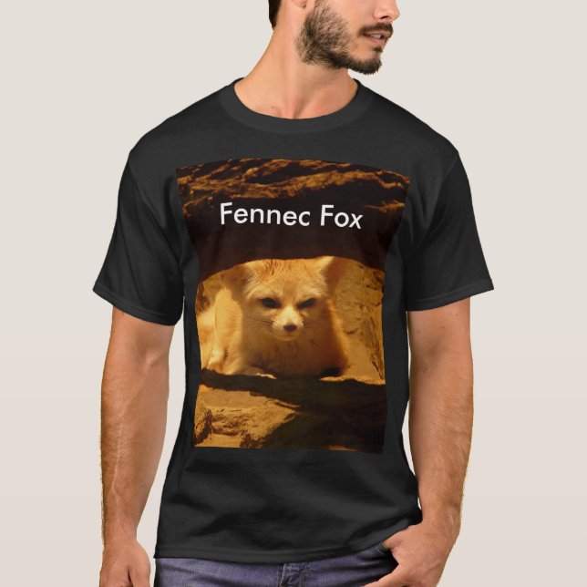 T-shirts Fox de Argélia Fennec (Frente)