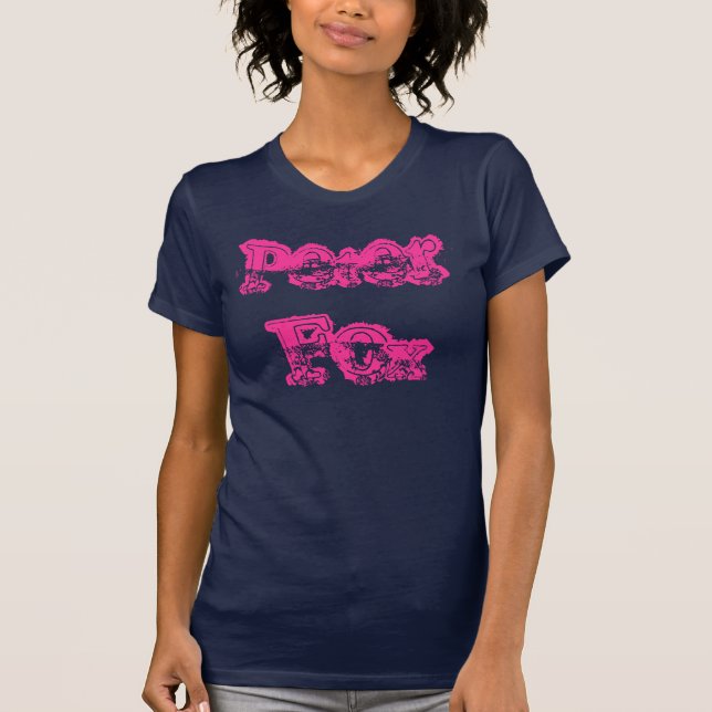 T-shirts Fox de Peter - Personalizado (Frente)