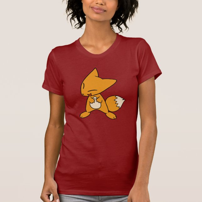 T-shirts Fox doido (Frente)